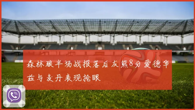 森林狼半场战报落后灰熊8分爱德华兹与麦丹表现抢眼